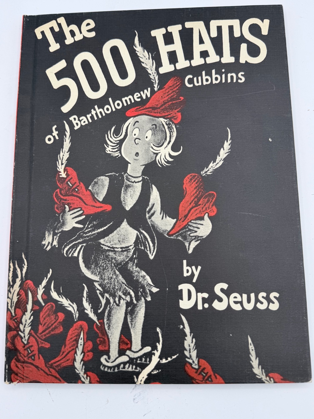 Dr. Seuss The 500 Hats of Bartholomew Cubbins HC Book Club 1938 Illustrated
